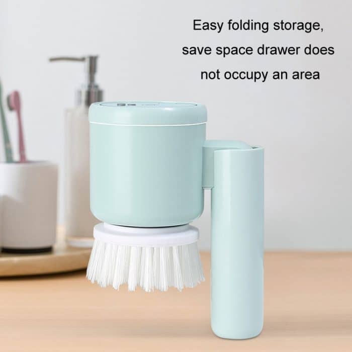 Multifunktionale tragbare, kabellose, klappbare elektrische Reinigungsbürste – Bild 8