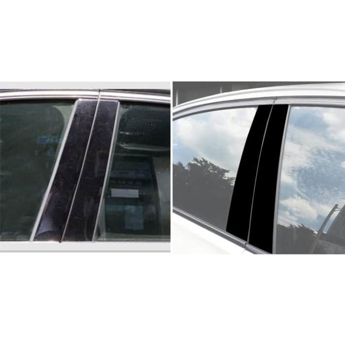 Für BMW X5 E70 8 teile/satz Links und Rechts Stick Universal B-säule Dekorative Aufkleber – Bild 5