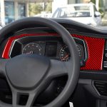 Für Volkswagen Sagitar 2019-2023 2 teile/satz Linkslenker Dashboard Dekoration Aufkleber – Bild 6