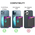 Für iPhone 12 / 13 / 14 Serie AhaStyle PT133-C Silikon-Magnetkartenhülle, Magnetic – Bild 3