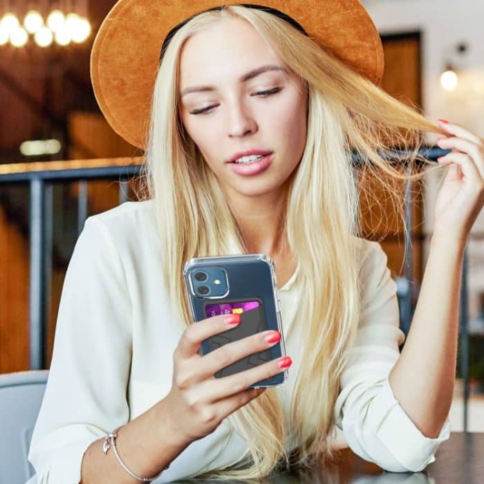 Für iPhone 12 / 13 / 14 Serie AhaStyle PT133-C Silikon-Magnetkartenhülle, Magnetic – Bild 7