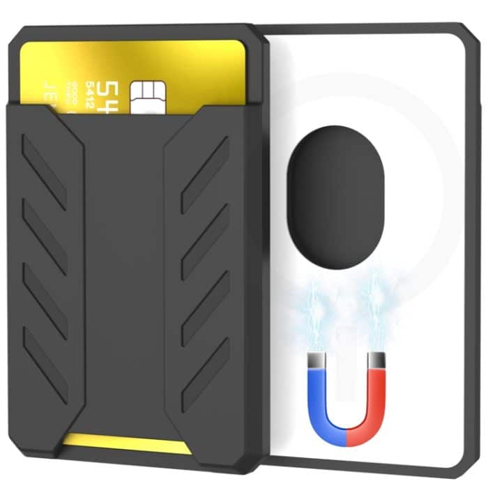 Für iPhone 12 / 13 / 14 Serie AhaStyle PT133-A Silikon-Magnetkartenhülle – Bild 2