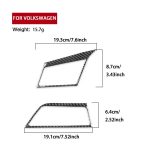 Für Volkswagen Sagitar 2019-2023 2 teile/satz Linkslenker Links & Rechts Luftauslass Aufkleber – Bild 3