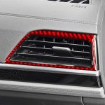 Für Volkswagen Sagitar 2019-2023 2 teile/satz Linkslenker Links & Rechts Luftauslass Aufkleber – Bild 5