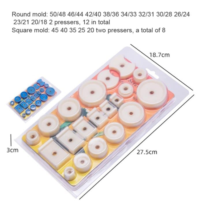 Desktop-Uhrenverschraubung, Uhrenpresse, Abdeckungsform, Uhren-Reparatur-Werkzeug, 20 In 1, 8 In 1 – Bild 6