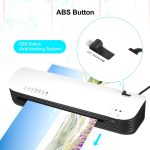 Osmile SL299 A4-Laminiermaschinen-Set mit 15 Laminierfolien, Papierschneider, Eckenrunder, 3-in-1 Set – Bild 5