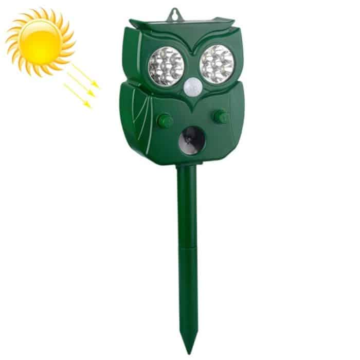 Solar-Ultraschall-Rattenvertreiber, multifunktionaler Infrarot-Sensor-Vertreiber für den Außenbereich, 4LEDs, 6LEDs, 8LEDs, 14LEDs – Bild 1