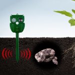 Solar-Ultraschall-Rattenvertreiber, multifunktionaler Infrarot-Sensor-Vertreiber für den Außenbereich, 4LEDs, 6LEDs, 8LEDs, 14LEDs – Bild 3