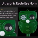 Solar-Ultraschall-Rattenvertreiber, multifunktionaler Infrarot-Sensor-Vertreiber für den Außenbereich, 4LEDs, 6LEDs, 8LEDs, 14LEDs – Bild 8