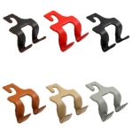 Auto-Doppelhaken-Edelstahl-Handyhalter für die hintere Kopfstütze – Bild 2