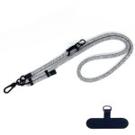10 mm dicker Seil-Handy-Anti-Verlust-verstellbarer Lanyard-Abstandhalter, Camouflage Black White