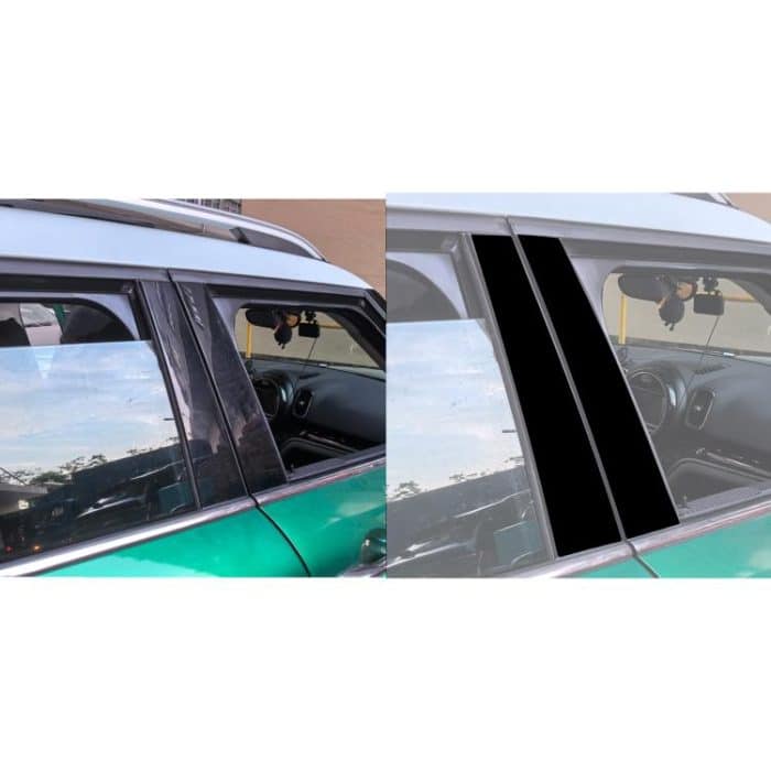 Für 2017-2023 BMW Mini F60 6 Stück/Set Linker und rechter Antrieb Universal B-Säule Dekorativer Aufkleber – Bild 5