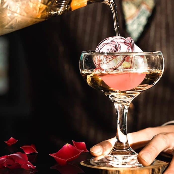 4-Loch-Rose-Diamant-Form für Cocktail-Eiswürfel, Silikon-Eisball-Maker, Rose Shape (Grey), Rose Shape (Dark Green), Rose Shape (Black), Rose Shape (Black with Ice Clip), Rose Shape (Gray with Ice Clip), Rose Shape (Dark Green with Ice Clip) – Bild 8