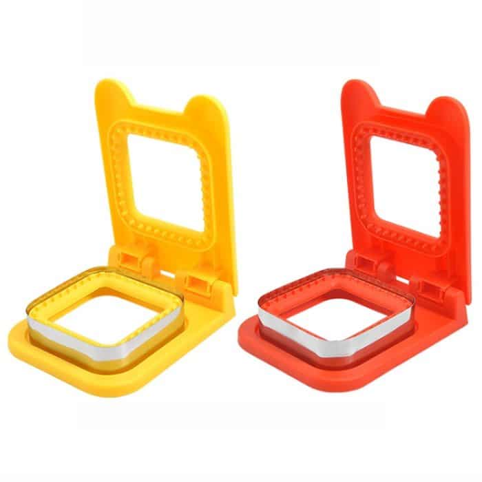 Quadratische Sandwich-Form aus Edelstahl, DIY-Toast-Sandwich-Brotschneidemaschine – Bild 2