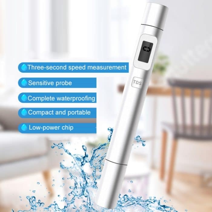 TDS Wasserqualitätsteststift Hochpräziser Trinkwasserdetektor – Bild 2
