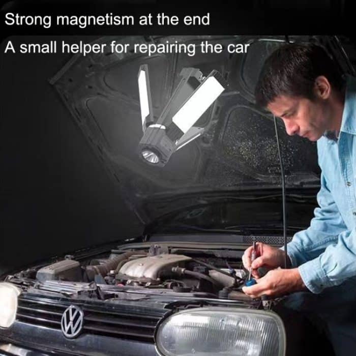 Outdoor-Camping-Licht, zusammenklappbare Beleuchtung, aufhängbare Arbeitslichter, multifunktionale Notlichter, 3000mAh – Bild 10