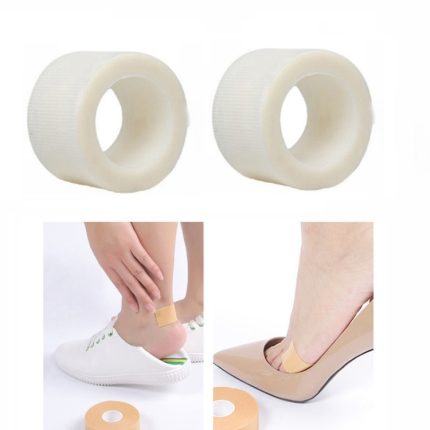 10 Stück 5 m/Rolle Anti-Verschleiß-Fersenaufkleber Fußpflegeaufkleber, Transparent, Yellow
