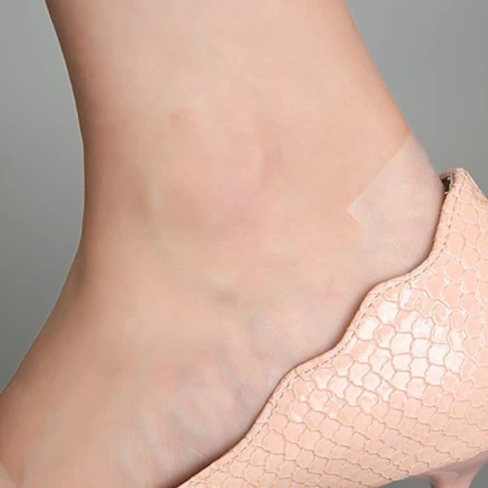 10 Stück 5 m/Rolle Anti-Verschleiß-Fersenaufkleber Fußpflegeaufkleber, Transparent, Yellow – Bild 7