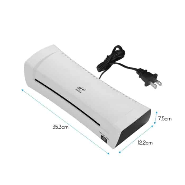 Osmile SL200 A4-Foto-Kalt- und Heißlaminiergerät mit einer Geschwindigkeit von 340 mm/min, EU Plug, UK Plug, US Plug, AU Plug – Bild 3