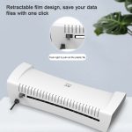 Osmile SL200 A4-Foto-Kalt- und Heißlaminiergerät mit einer Geschwindigkeit von 340 mm/min, EU Plug, UK Plug, US Plug, AU Plug – Bild 7