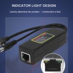 POE-4812G POE Splitter IEEE 802.3AF Standard 12V Ausgang 48V Eingang für CCTV IP Kamera Sicherheitssystem – Bild 6