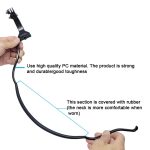 TUYU Kamera-Halshalter, Handy-Brustgurthalterung für Videoaufnahmen // POV, Standard (Black), Standard (Blue), With Phone Clip (Black), With Phone Clip (Blue), Vertical Shooting (Black), Vertical Shooting (Blue), Vertical +Phone Clip (Black)... – Bild 6