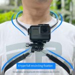TUYU Kamera-Halshalter, Handy-Brustgurthalterung für Videoaufnahmen // POV, Standard (Black), Standard (Blue), With Phone Clip (Black), With Phone Clip (Blue), Vertical Shooting (Black), Vertical Shooting (Blue), Vertical +Phone Clip (Black)... – Bild 9