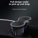 Für Tesla Model3/Y Central Control Storage Silikon-Becherverschluss, Silicone Cup Stopper(Grey), Silicone Cup Stopper(Blue), Silicone Cup Stopper(Black) – Bild 8