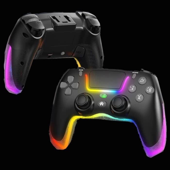 TBD0603988201A.jpg Für PS4 Dazzle Color Light Kabelloser Bluetooth-Griff – Bild 1