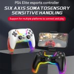 Für PS4 Dazzle Color Light Kabelloser Bluetooth-Griff – Bild 2