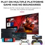 Für PS4 Dazzle Color Light Kabelloser Bluetooth-Griff – Bild 13