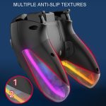 Für PS4 Dazzle Color Light Kabelloser Bluetooth-Griff – Bild 9