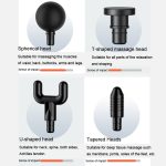 Konka 6-Gang-Intelligentes Faszienmessgerät zur Muskelentspannung mit 4 Massageköpfen – Bild 6