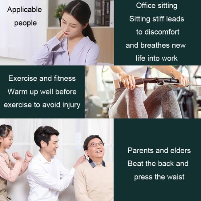 Konka 6-Gang-Intelligentes Faszienmessgerät zur Muskelentspannung mit 4 Massageköpfen – Bild 8