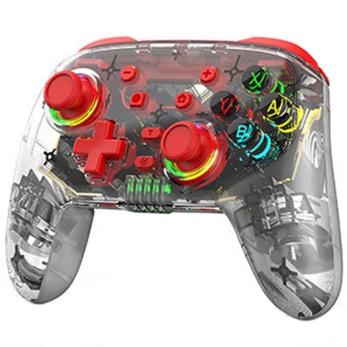 Für PS3 / PS4 Dual Vibration Wireless Gamepad mit RGB-Lichtern, S10 (Red), S10 (Blue), S10 (Green) – Bild 1