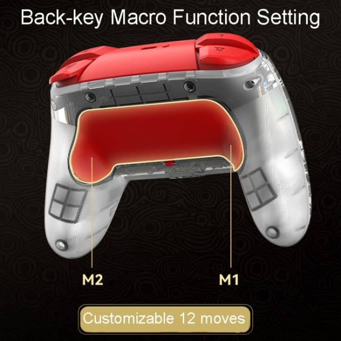 Für PS3 / PS4 Dual Vibration Wireless Gamepad mit RGB-Lichtern, S10 (Red), S10 (Blue), S10 (Green) – Bild 11