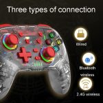 Für PS3 / PS4 Dual Vibration Wireless Gamepad mit RGB-Lichtern, S10 (Red), S10 (Blue), S10 (Green) – Bild 10