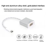 USB-C/Typ-C zu VGA HD Konverter 1080P Laptop Anschluss Display Handy Gleiche Bildschirmlinie – Bild 4