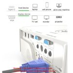 USB-C/Typ-C zu VGA HD Konverter 1080P Laptop Anschluss Display Handy Gleiche Bildschirmlinie – Bild 6