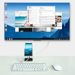 USB-C/Typ-C zu VGA HD Konverter 1080P Laptop Anschluss Display Handy Gleiche Bildschirmlinie – Bild 9
