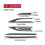 Für Volkswagen Sagitar 2019-2023 6 teile/satz Linkslenker Kotflügel Aufkleber – Bild 3