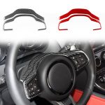 Für Jaguar F-TYPE 2013+ Links- und Rechtsantrieb Universal-Lenkradabdeckungsaufkleber – Bild 2