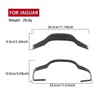 Für Jaguar F-TYPE 2013+ Links- und Rechtsantrieb Universal-Lenkradabdeckungsaufkleber – Bild 3