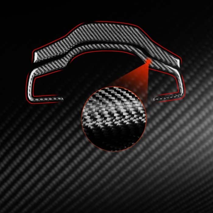 Für Jaguar F-TYPE 2013+ Links- und Rechtsantrieb Universal-Lenkradabdeckungsaufkleber – Bild 5