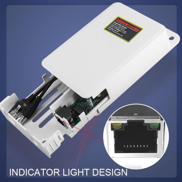 POE-4812FG 48V bis 12V isoliertes Standard-POE-Splitter-Außenüberwachungs-wasserdichtes Stromversorgungsmodul – Bild 6
