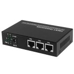 3 Glasfaser-Ports und 3 LAN-Ports, 10/100 Mbit/s Ethernet-Switch, Glasfaser-Switch – Bild 2
