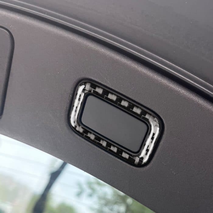 Für Jaguar F-TYPE 2013+ Links- und Rechtsantrieb Universal-Kofferraumknopfaufkleber – Bild 6