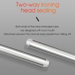 50 teile/paket 60mm Doppel-Pin Leder Gewinde Optische Faser Wärme Schrumpf Schlauch Optische Hot Melt Schlauch – Bild 6