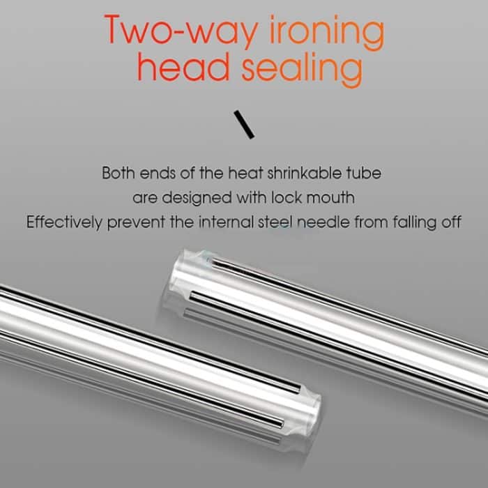 50 teile/paket 60mm Doppel-Pin Leder Gewinde Optische Faser Wärme Schrumpf Schlauch Optische Hot Melt Schlauch – Bild 6