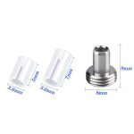 Ersatzteile für den visuellen Fehlerorter für Glasfaserkabel, 10pcs Metal Head Connector, 10pcs 5mm Ceramic Core, 10pcs 7mm Ceramic Core – Bild 3